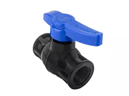 Honeycomb serie PP Compression Connecting Valve With Plastic Ball